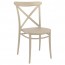 Cross Back Outdoor Chair