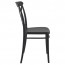 Cross Back Outdoor Dining Chair Stackable