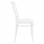 Cross Back Outdoor Dining Chair Stackable