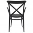 Cross Back Outdoor XL Arm Chair Stackable