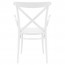 Cross Back Outdoor XL Arm Chair Stackable