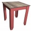 Recycled Wood Cafe Table Custom Colour