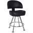 Dallas Gaming Stool 4 Silver Leg Base
