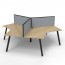 Deluxe Eternity 3 Person 120 Degree Workstation