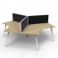 Deluxe Eternity 3 Person 120 Degree Workstation