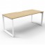 Deluxe Rapid Infinity 1 Person Single Sided Loop Leg Workstation No Screen D-ILLS1P1275 NO/WS-1200