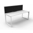 Deluxe Rapid Infinity 1 Person Single Sided Loop Leg Workstation With Screen D-ILLSWS1P1275 NW/WS-1200