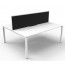 Deluxe Rapid Infinity 2 Person Back to Back Profile Leg Workstation With Screen D-IPLDWS2P1275 NW/WS-1200
