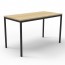 Drafting Height Steel Frame Cafeteria Table