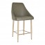 Elda Counter Stool Birch Steel Legs 66cm