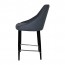 Elda Counter Stool Black Steel Legs 66cm