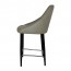 Elda Counter Stool Black Steel Legs 66cm
