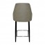 Elda Counter Stool Black Steel Legs 66cm