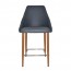 Elda Counter Stool Light Oak Steel Legs 66cm
