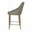 Elda Counter Stool Light Oak Steel Legs 66cm