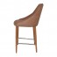Elda Counter Stool Light Oak Steel Legs 66cm