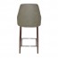 Elda Counter Stool Light Walnut Steel Legs 66cm