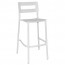 Eliana Outdoor Stackable Bar Stool Aluminium Base 75cm
