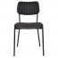 Elvira Black Frame Upholstered Dining Chair