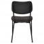 Elvira Black Frame Upholstered Dining Chair
