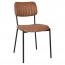 Elvira Black Frame Upholstered Dining Chair