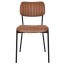 Elvira Black Frame Upholstered Dining Chair