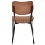 Elvira Black Frame Upholstered Dining Chair