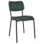 Elvira Black Frame Upholstered Dining Chair