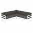 Emera 5 Seater Outdoor Corner Lounge Sofa with Cushions