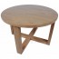 Esta Handmade Round Wood Coffee Table 70cm