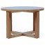 Esta Handmade Round Wood Coffee Table 70cm