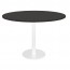 Estillo Round Flat Disc Base Cafeteria Table