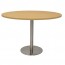 Estillo Round Flat Disc Base Cafeteria Table
