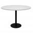 Estillo Round Flat Disc Base Cafeteria Table