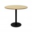Estillo Round Flat Disc Base Cafeteria Table