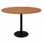 Estillo Round Flat Disc Base Cafeteria Table