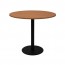 Estillo Round Flat Disc Base Cafeteria Table