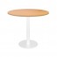 Estillo Round Flat Disc Base Cafeteria Table