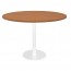 Estillo Round Flat Disc Base Cafeteria Table