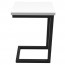 Eternity Cantilever Side Table Black Frame