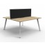 Eternity 2 Person Back to Back Workstation With Screen D-ELDWS2P1275 NO/WS-1200