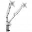Executive Dual Gas Spring Monitor Arm