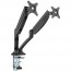 Executive Dual Gas Spring Monitor Arm