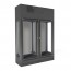 Fagor Single Zone 2 Doors Black Wall-Mounted Wine Cellar FWC-2602-1WB