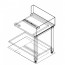 Fagor Stainless Steel Corner Bench W/ Introduction Of Baskets By The Right Side E-90D