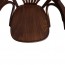 Fan Back Bentwood Bar Stool with Arms BST-165 75cm