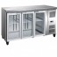 F.E.D GN3100TNG 3 Glass Door Gastronorm Bench Fridge