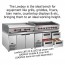 F.E.D LBC125 Four drawer Lowboy Fridge