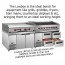 F.E.D LBC180 Six drawer Lowboy Fridge