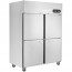 F.E.D. SUF1000 TROPICAL Thermaster 4×½ door SS Freezer